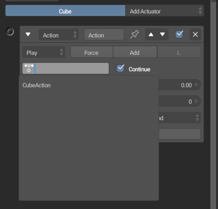 List of F-Curve Actions