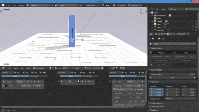 Example of ping pong animation type